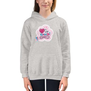 Kids Hoodie cartoon love forever