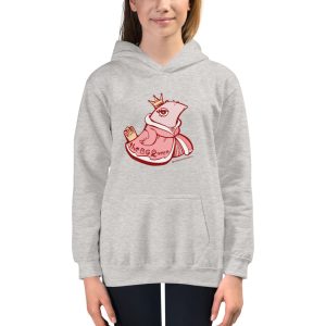 Kids Hoodie cartoon queen bird